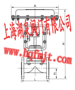 電動隔膜調節(jié)閥結構圖